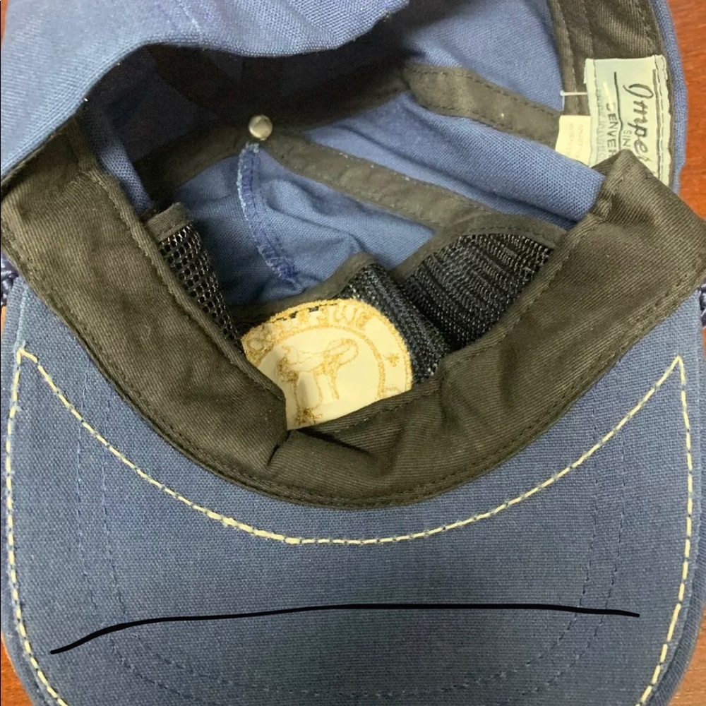 Blue Ribbon Custom Tack Hat - Picture 4 of 5
